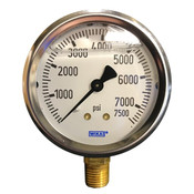 WIKA 2.5" Air Pressure Gauge 7500PSI